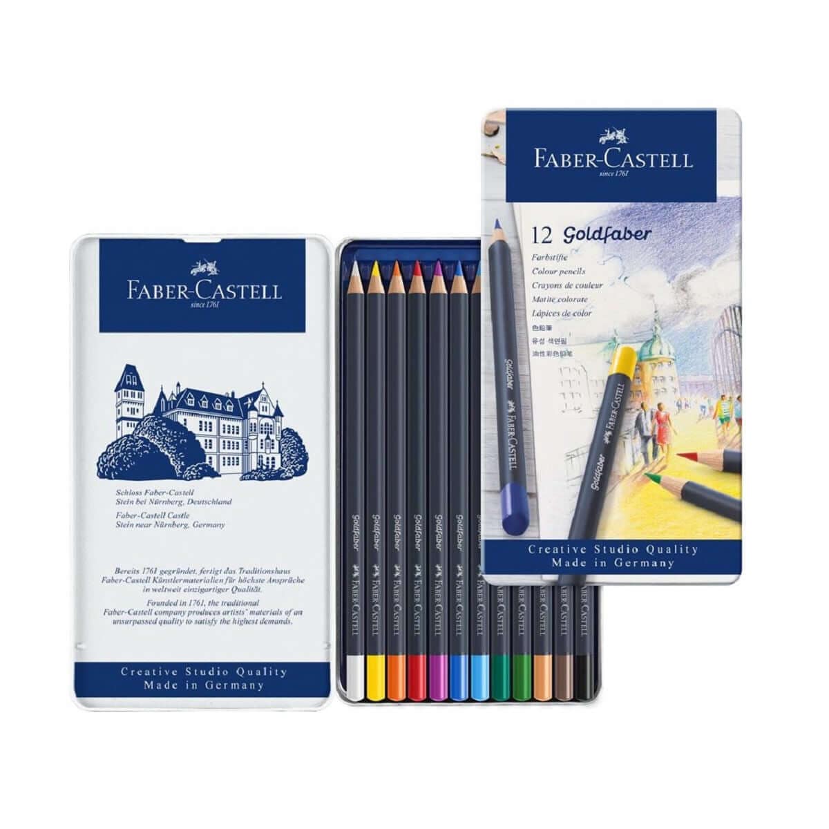 Image of Faber-Castell Goldfaber Colour Pencils sæt