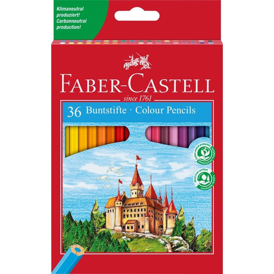 Image of Faber-Castell Classic farveblyant 36 stk