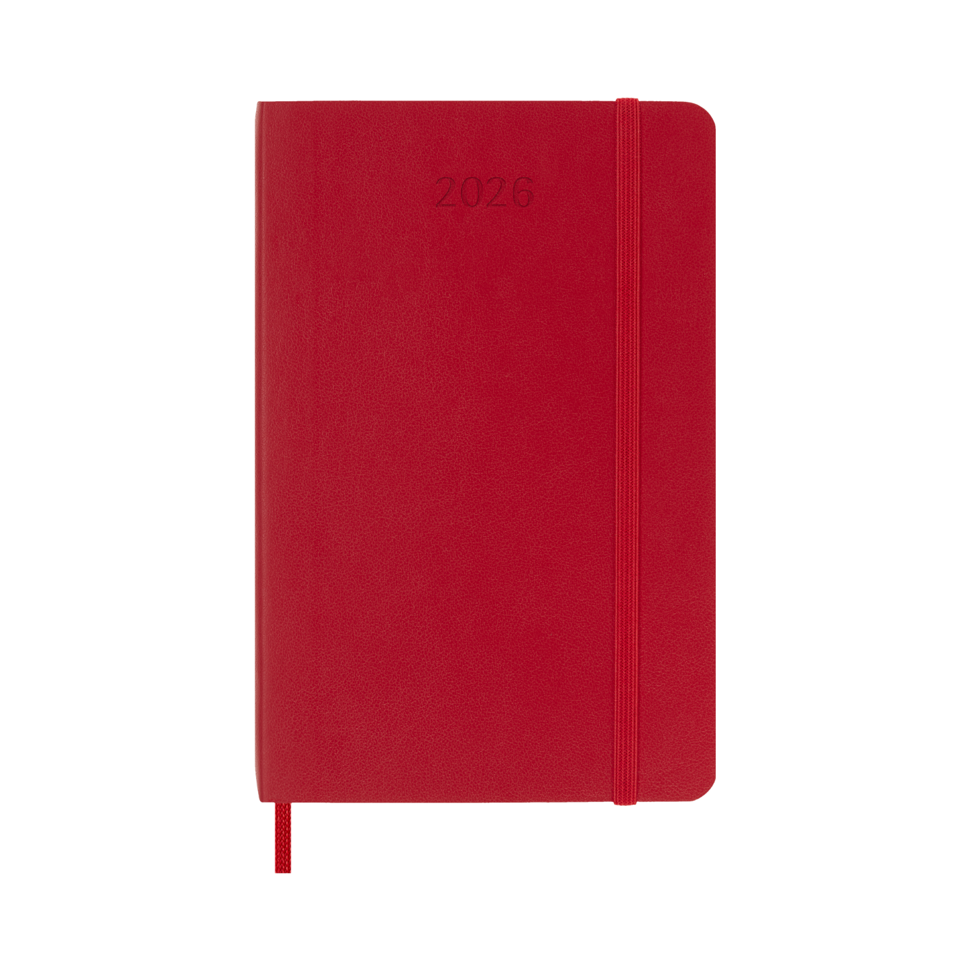 Image of Moleskine Kalender Soft 12M Week Note Pocket Rød 2026