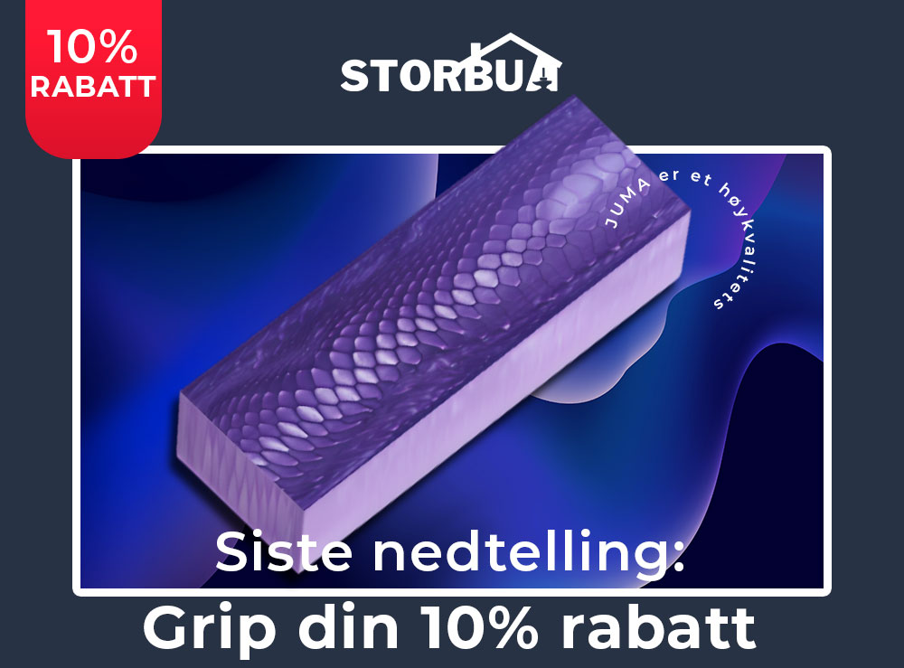 Siste nedtelling: Grip din 10% rabatt