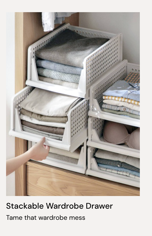 Stackable Wardrobe Drawer