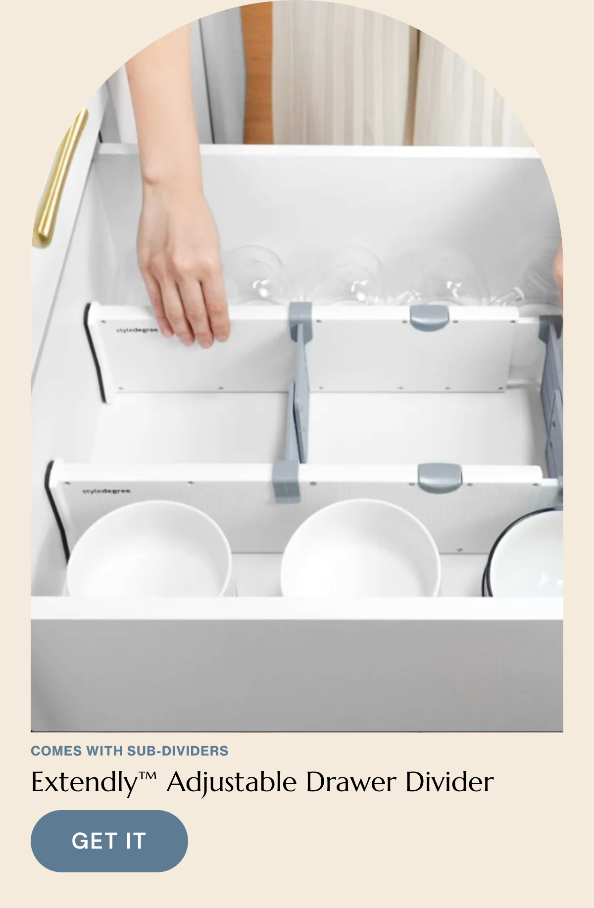 COMES WITH SUB-dividers