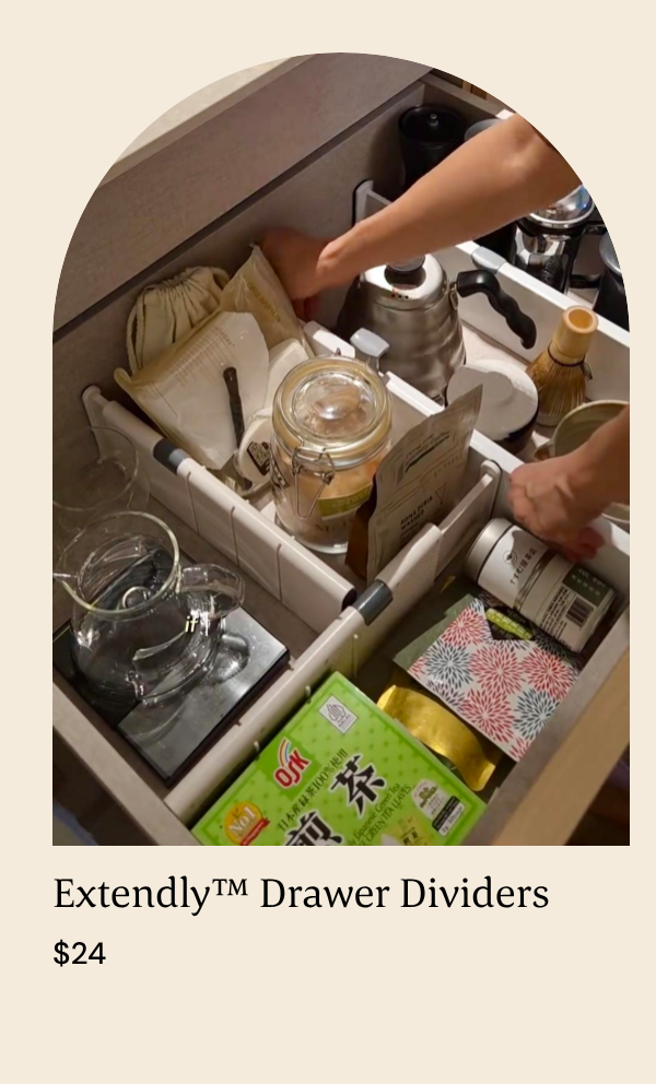 Extendly™ Drawer Dividers