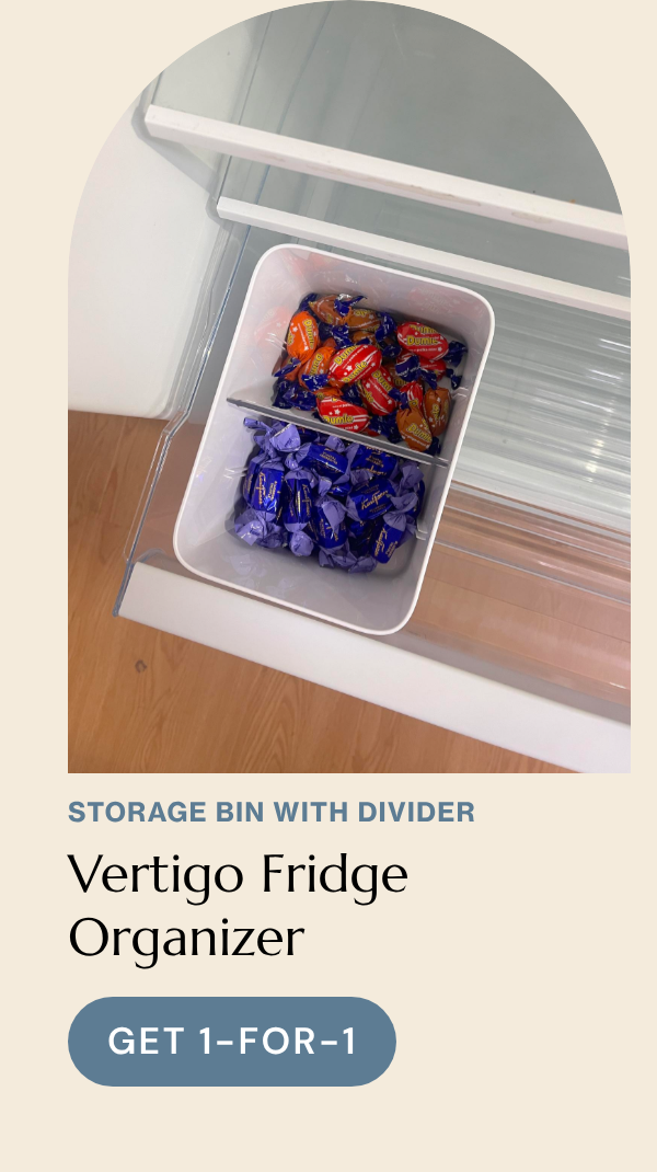 STORAGE BIN WITH DIVIDER