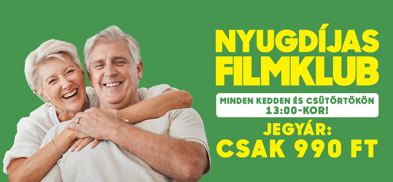 Nyugdíjas Filmklub a Sugár Moziban!🎞️