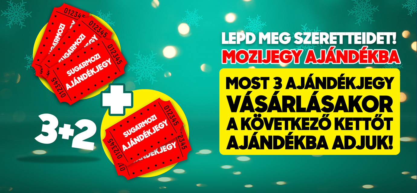 Decemberi kuponnapok a Sugár Moziban!🎄