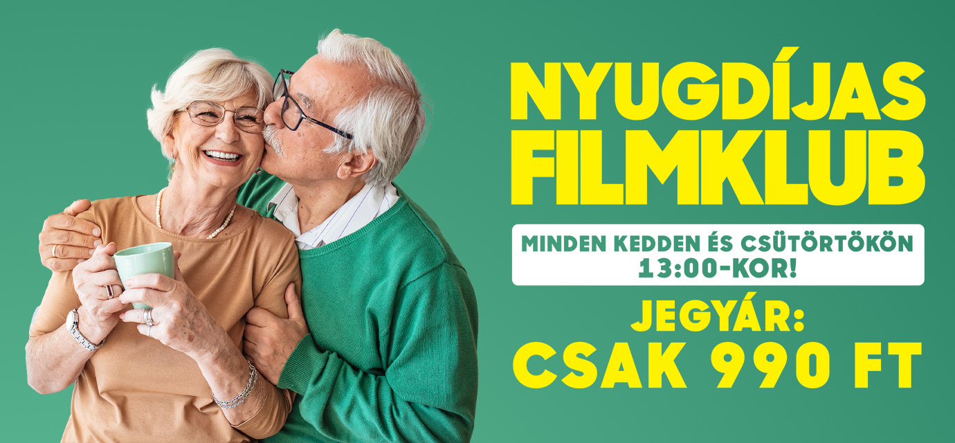 Nyugdíjas Filmklub a Sugár Moziban!🎞️