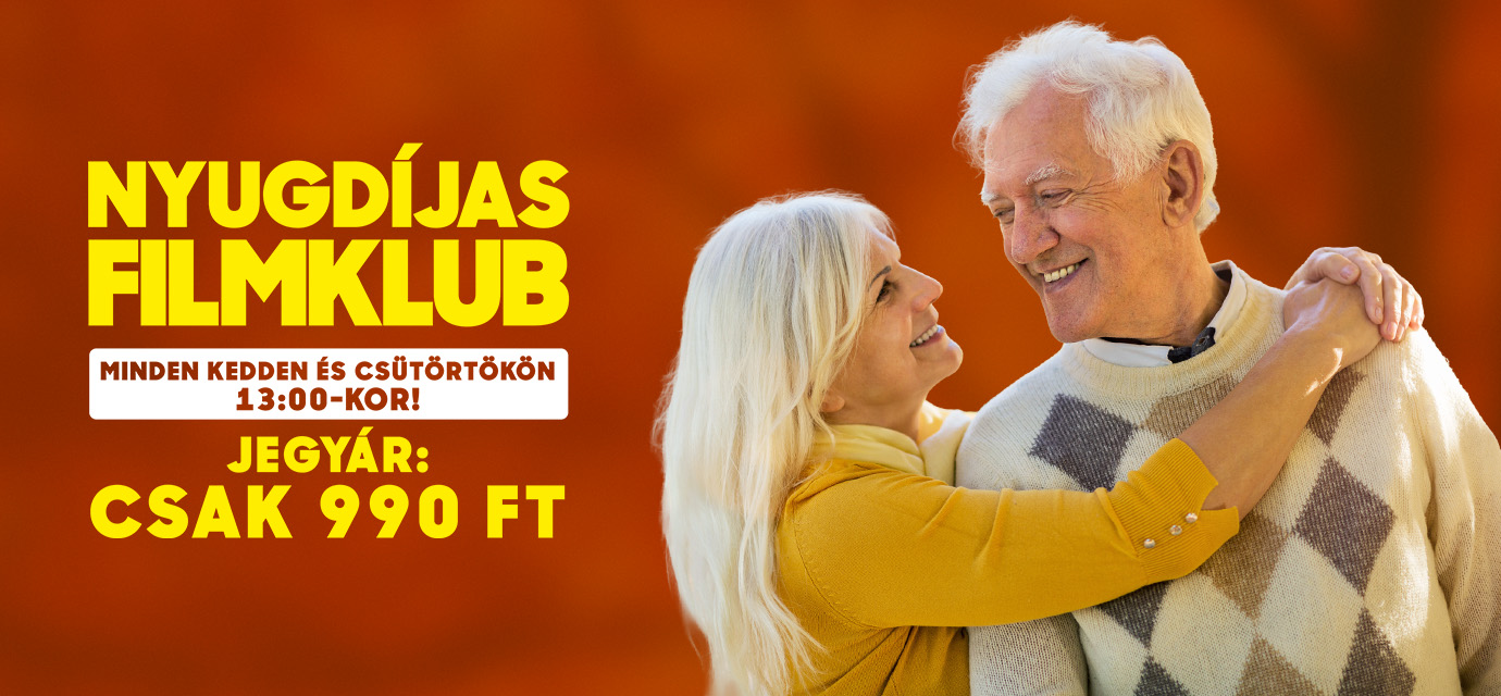 Nyugdíjas Filmklub a Sugár Moziban!🎞️