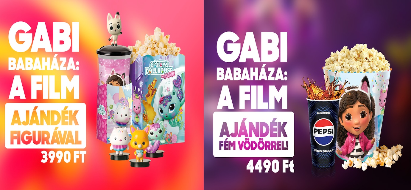 Gabi babaháza: A film menük a Sugár Moziban! 🍿