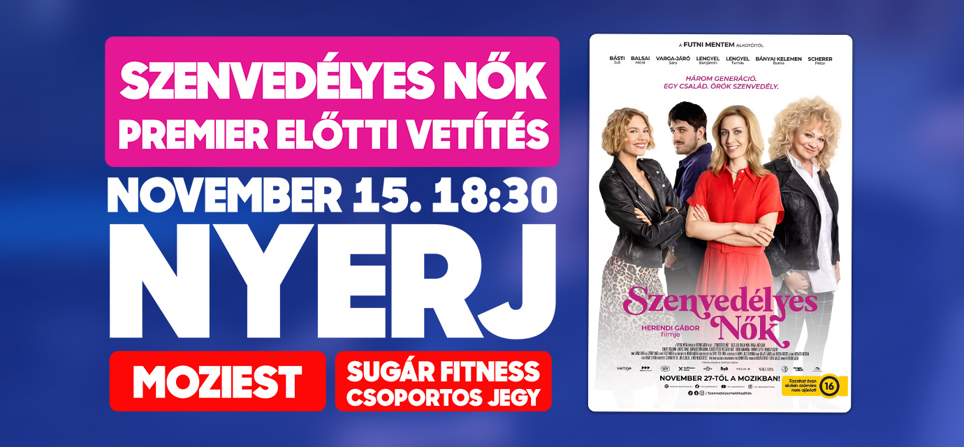 Szenvedélyes nők - Premier előtti vetítés nyereményjátékkal