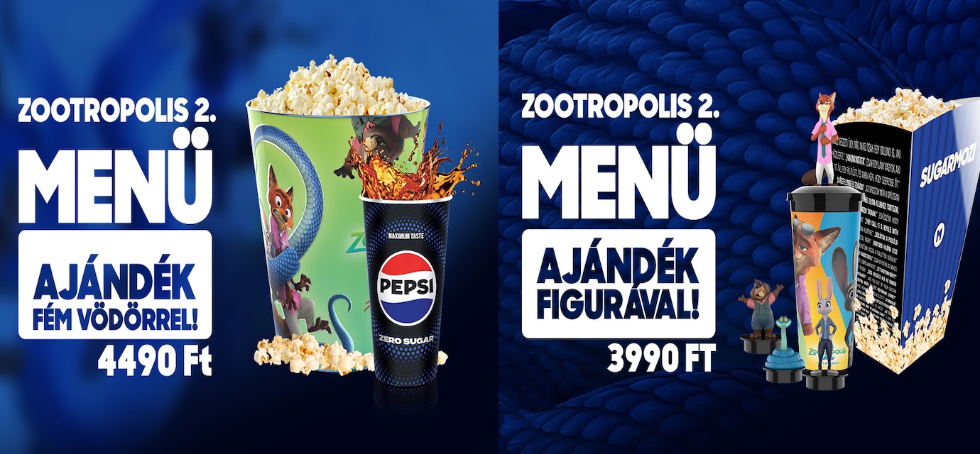 Zootropolis 2 menük a Sugár Moziban! 🍿