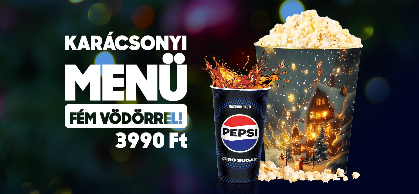  Karácsonyi menü a Sugár Moziban!🎄❄️