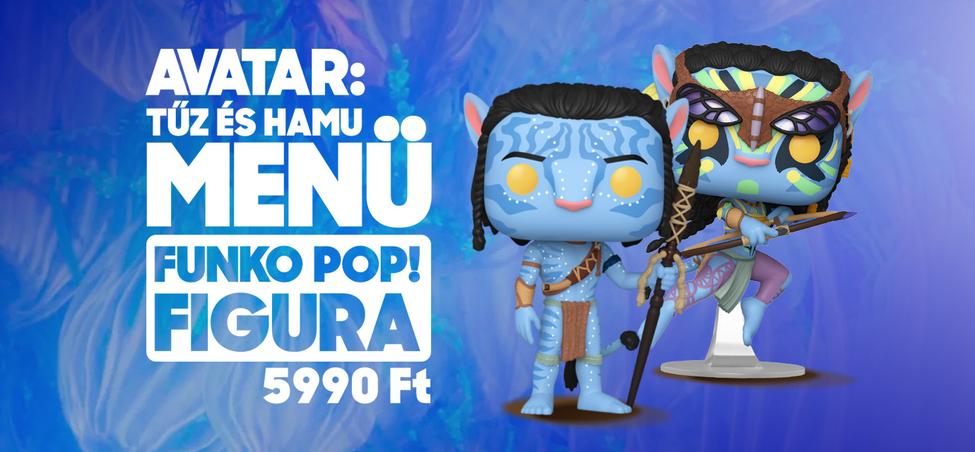 Avatar: Tűz és Hamu Funko POP! figurák a Sugár Moziban!