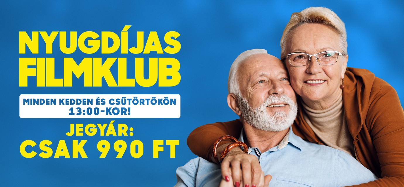 Nyugdíjas Filmklub a Sugár Moziban!🎞️