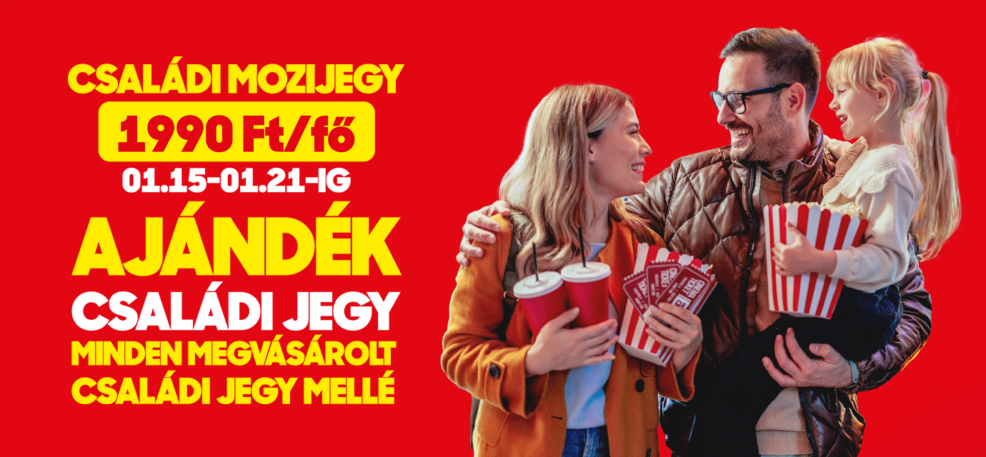 Családi jegyeddel most duplán jól jársz! 🤩