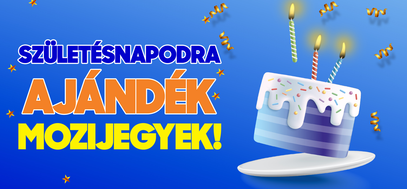 🎉🎂 Születésnapi meglepetés a Sugár Moziban! 🎂🎉