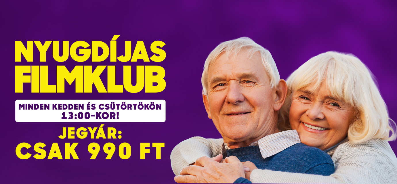 Nyugdíjas Filmklub a Sugár Moziban!🎞️