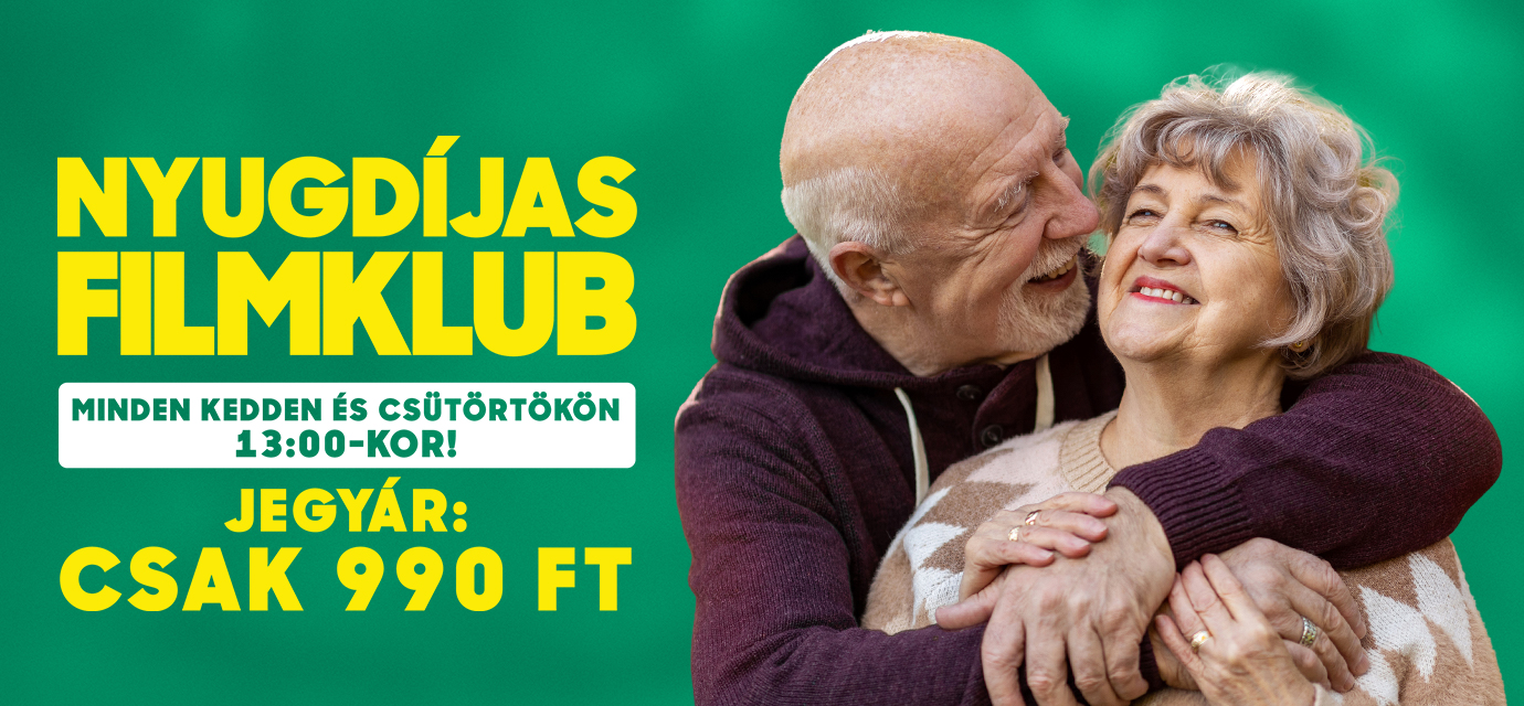 Nyugdíjas Filmklub a Sugár Moziban!🎞️