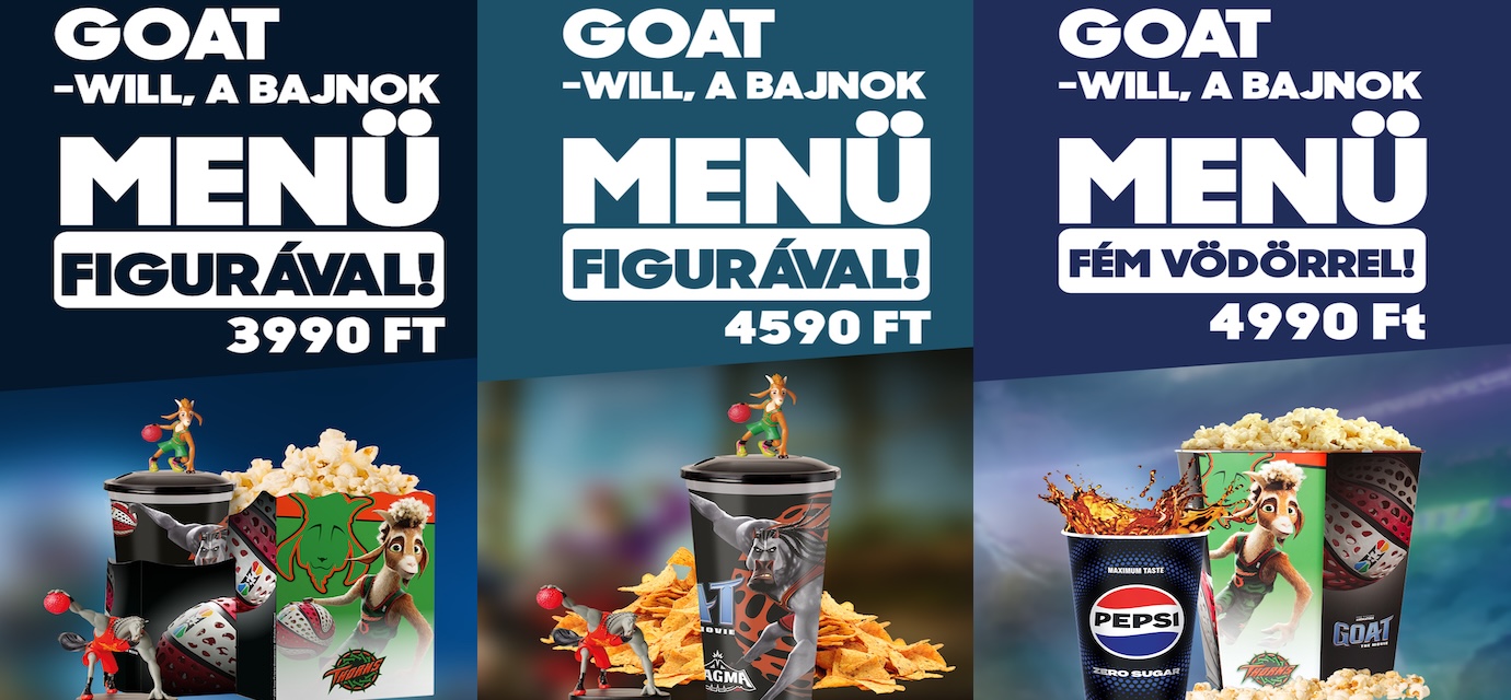 GOAT - Will, a bajnok menük a Sugár Moziban! 🍿