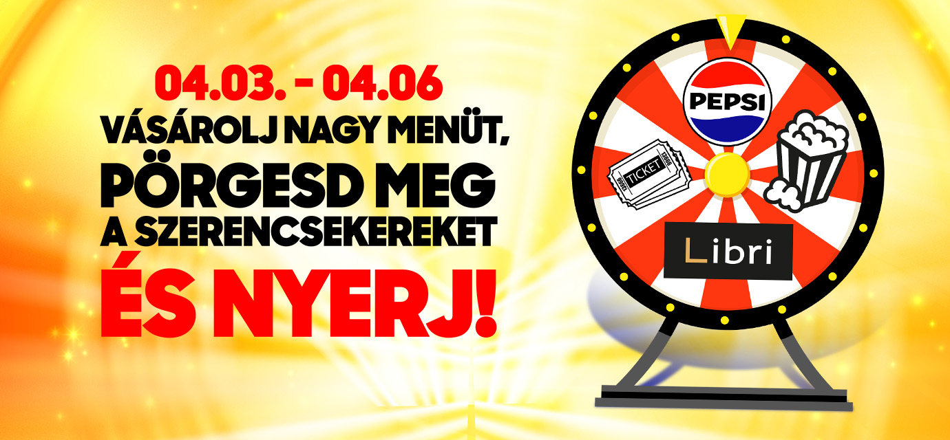 Szerencsekerék a Sugár Moziban!🍀