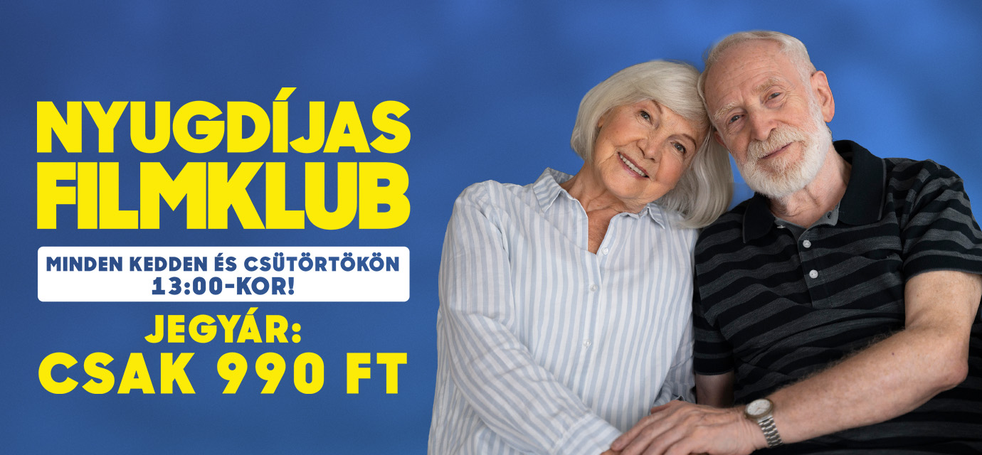 Nyugdíjas Filmklub a Sugár Moziban!🎞️