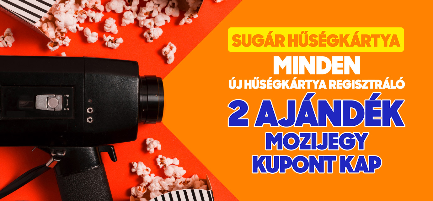 Szerezz 2 db mozijegy kupont!🎟️