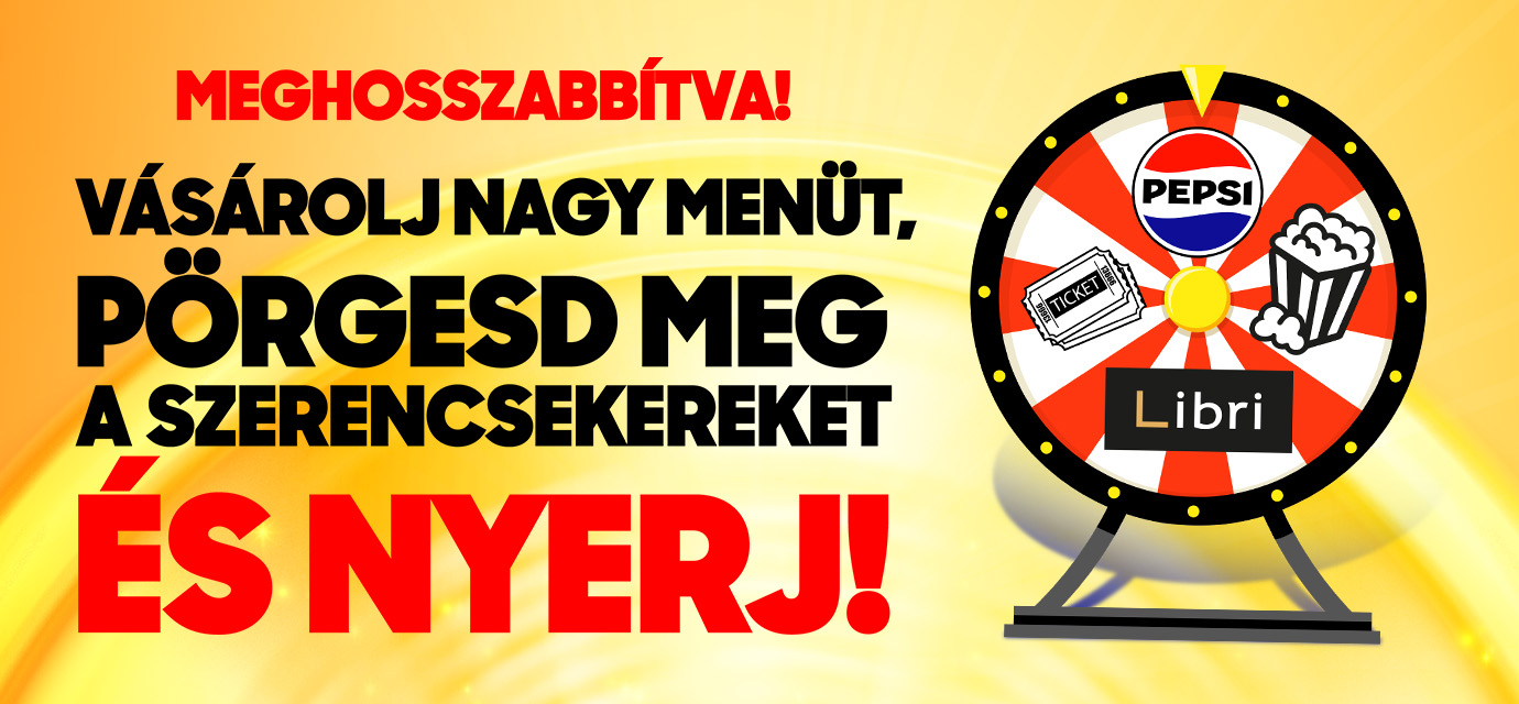 MEGHOSSZABBÍTVA! Szerencsekerék a Sugár Moziban!🍀