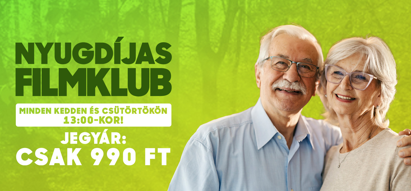 Nyugdíjas Filmklub a Sugár Moziban!🎞️