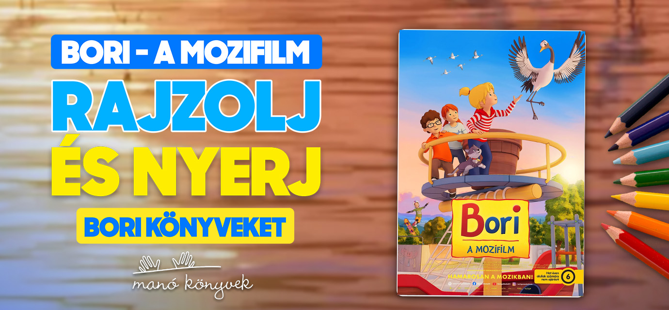 Bori - A mozifilm rajzverseny a Sugár Moziban!🎨