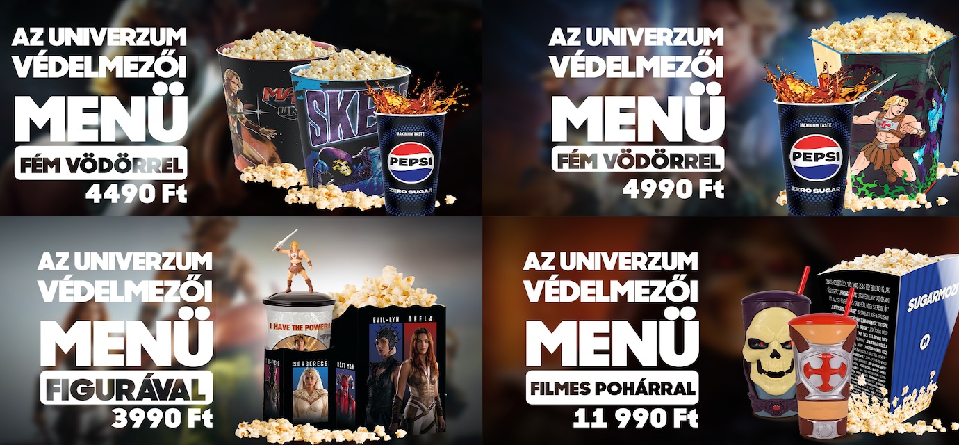 Az univerzum védelmezői menük a Sugár Moziban! 🍿