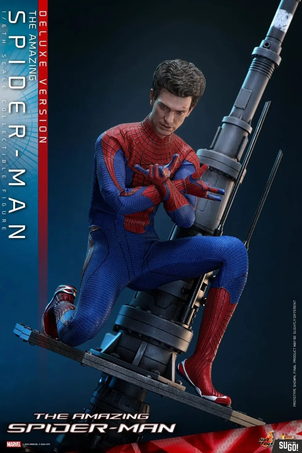 Hot Toys The Amazing Spider-Man The Amazing Spider-Man (Deluxe Special Version) MMS772B 1/6 Action Figure