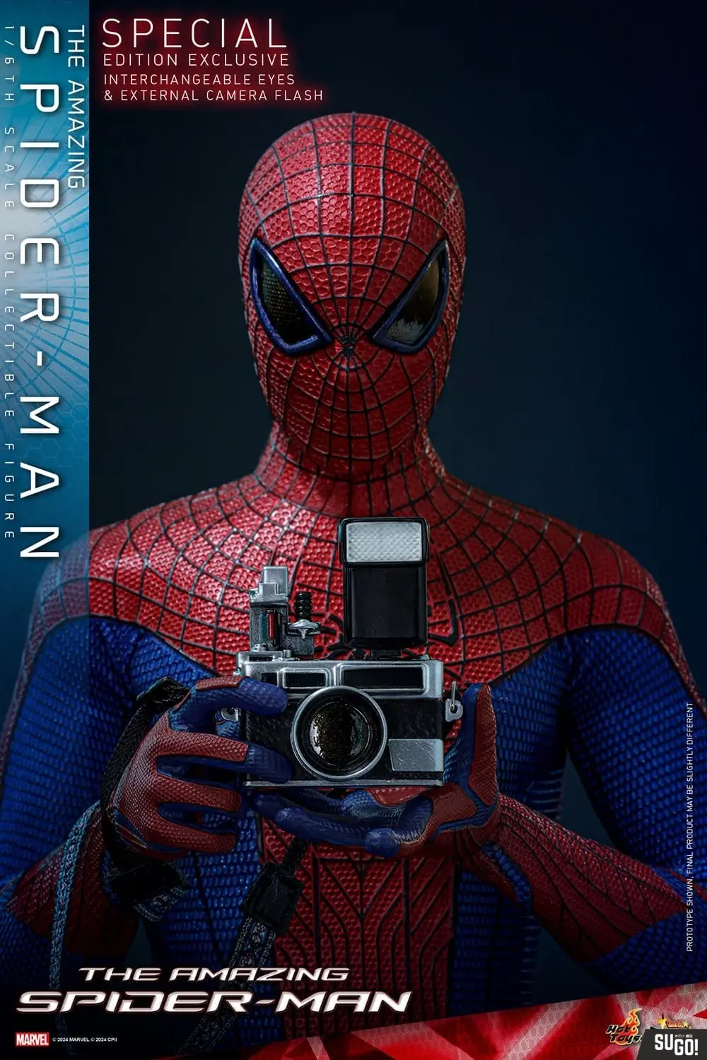 Hot Toys The Amazing Spider-Man - 1/6th Scale The Amazing Spider-Man (Regular Special Ver.) Action Figure MMS771