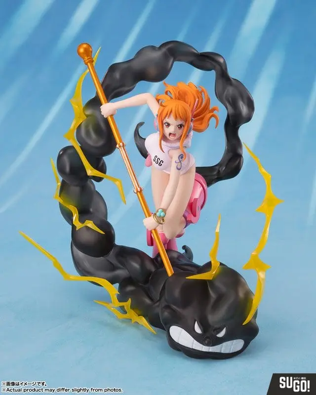 BANDAI Spirits Figuarts Zero [Chougekisen] Nami Raitei 'ONE PIECE' PVC Figure