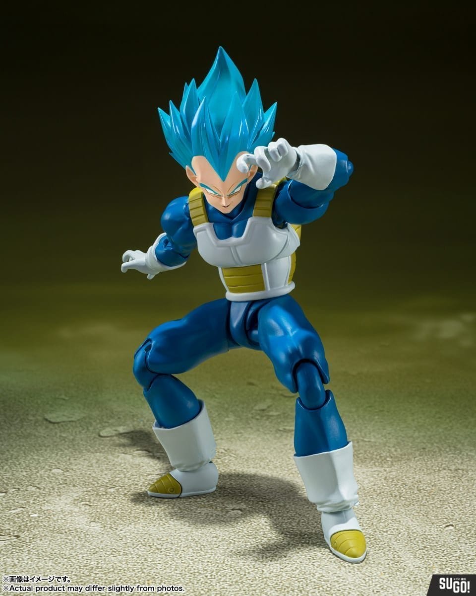 Bandai S.H.Figuarts Super Saiyan God Super Saiyan VEGETA- The Pride of Saiyans Action Figure