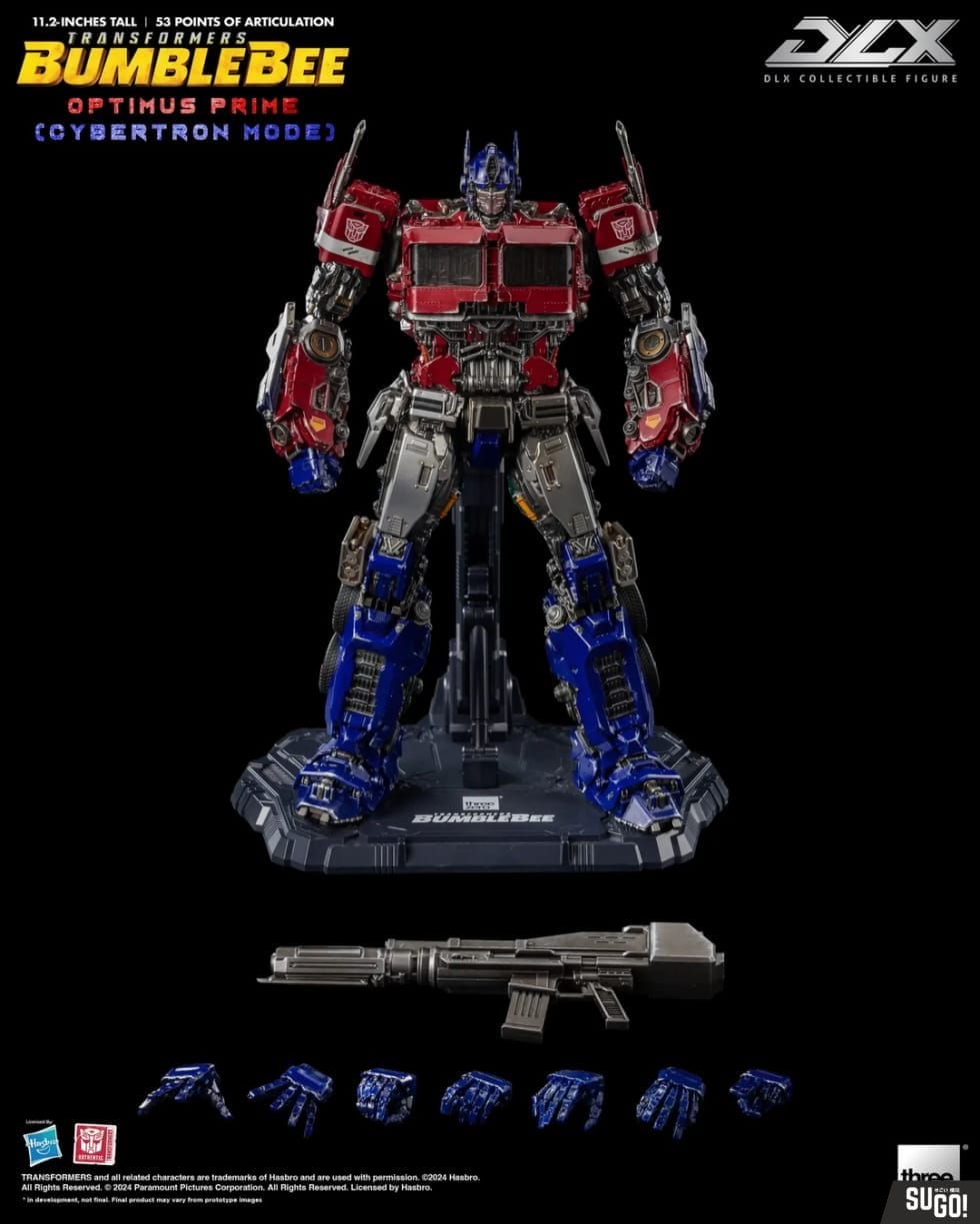 Threezero Transformers: Bumblebee DLX Optimus Prime (Cybertron Mode) Aciton Figure 3Z06500W0