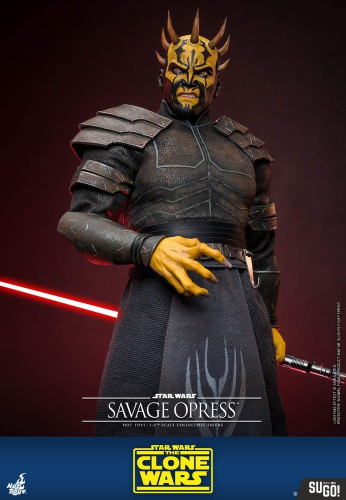 Hot Toys TMS136 Savage Opress Star Wars The Clone War 1/6 Scale Action Figure