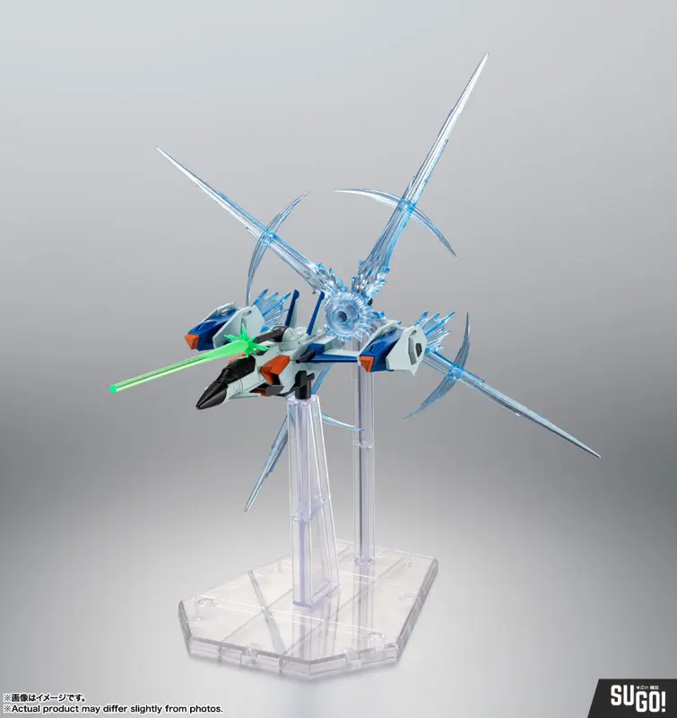 BANDAI Spirits Robot Spirits Side MS FX550 Skygrasper & Effect Part Set ver. A.N.I.M.E. 'Mobile Suit Gundam SEED' Action Figure