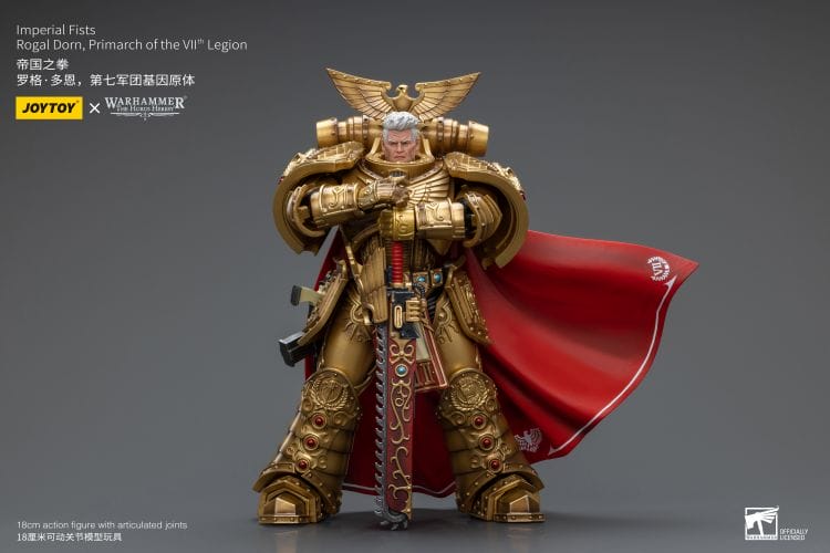 Joy Toy JT8865 Imperial Fists Rogal Dorn Primarch of The Vllth Legion 1/18 Action Figure