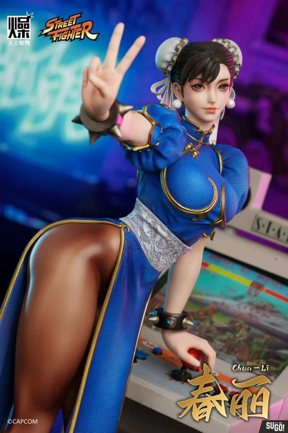 TGZW Studio Street Fighter Chun-Li 1/6 Licensed Statue