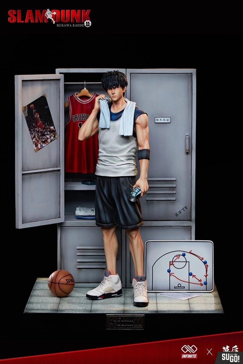 MH & INFINITE Studio Slam Dunk Kaede Rukawa GK Statue