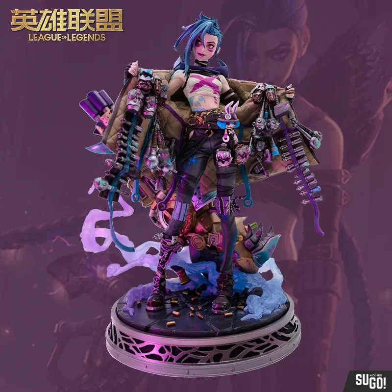 League of Legends Arcane Jinx 1/7 Scale Licensed Statue