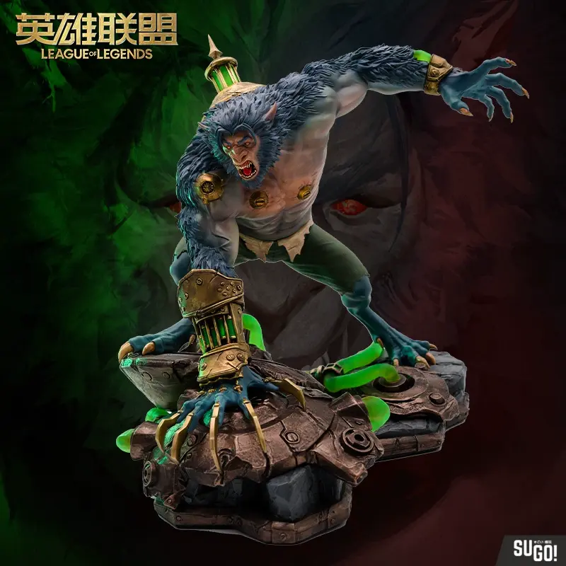 League of Legends Arcane Warwick 1/7 Scale Licensed Statue