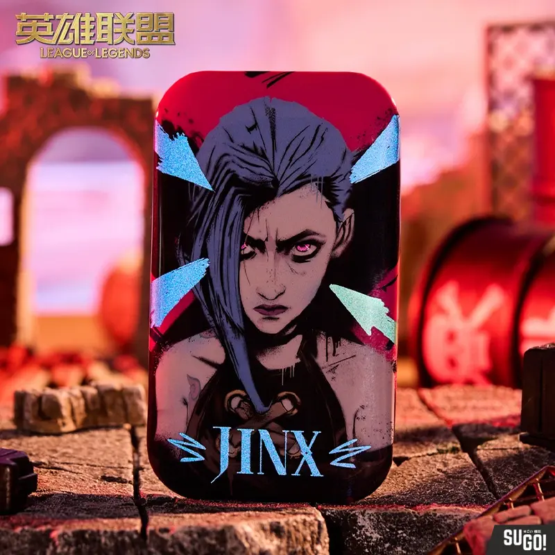 League of Legends Arcane Jinx Pin Badge