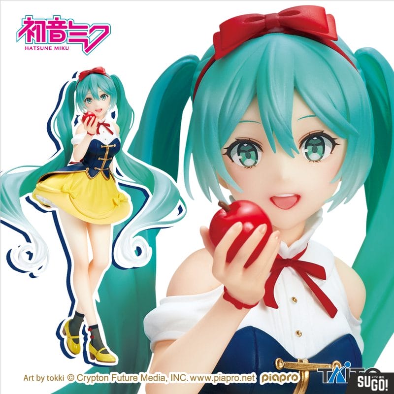 Taito Hatsuna Miku Wonderland Figure Snow White PVC Figure