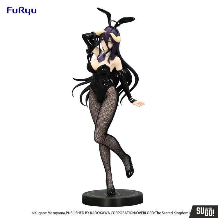 Furyu Overlord Bicute Bunnies Albedo (Black Color Ver.) PVC Figure