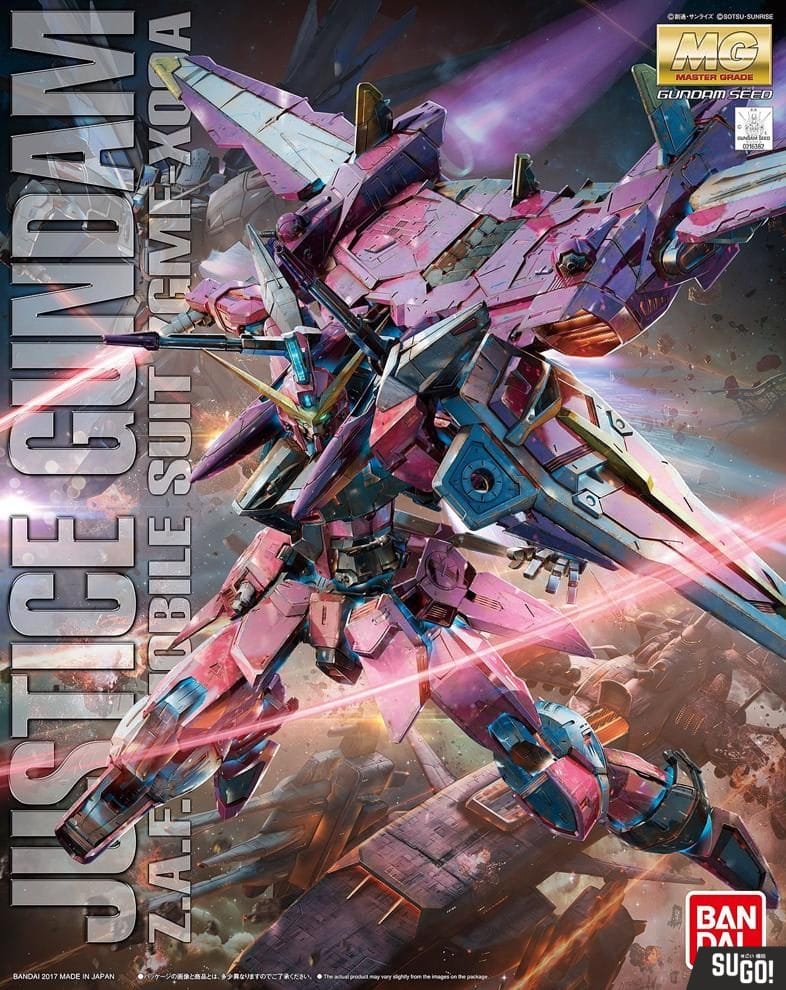 Bandai MG 1/100 Justice Gundam Model Kit 0216382