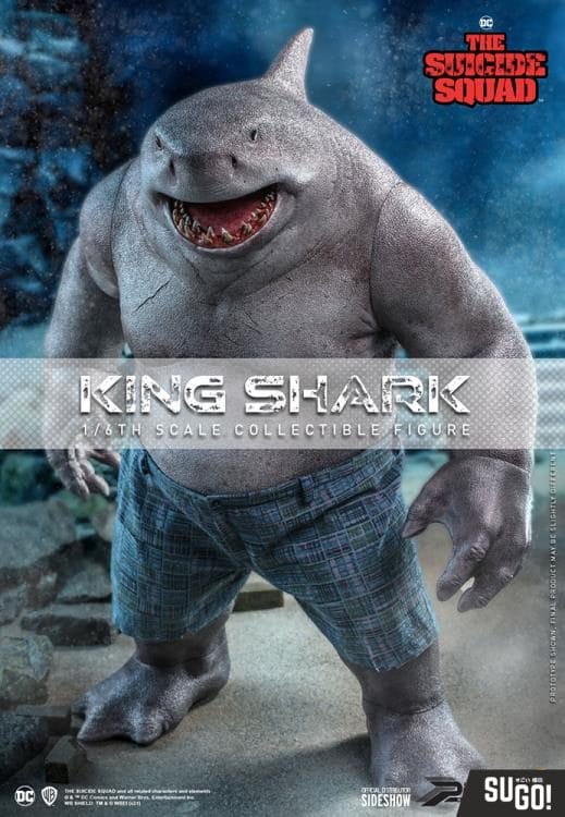 Hot Toys The Suicide Squad Power Pose King Shark 1/6 Scale Figure PPS006