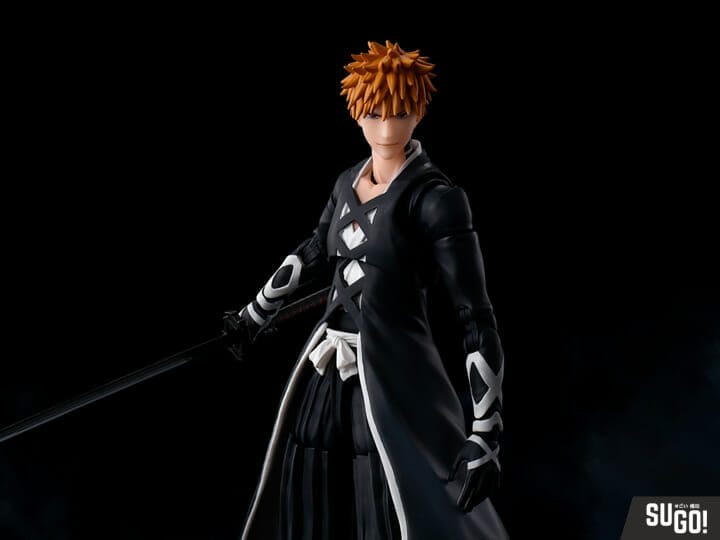 Bandai Spirits Bleach S.H.Figuarts Ichigo Kurosaki (Bankai Tensa Zangetsu) Action Figure