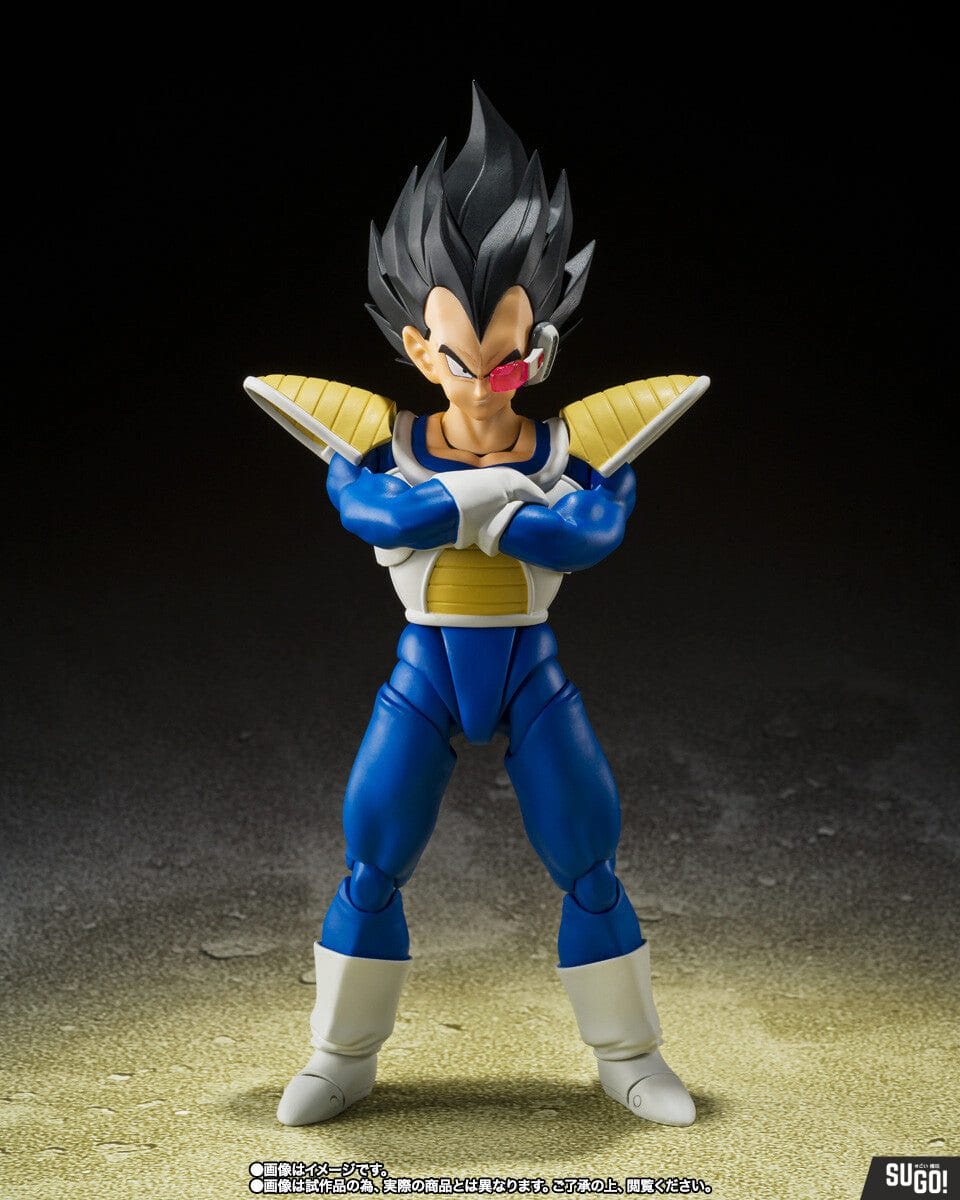 Bandai Spirits Dragon Ball Z Vegeta S.H.Figuarts 24000 Power Level Action Figure