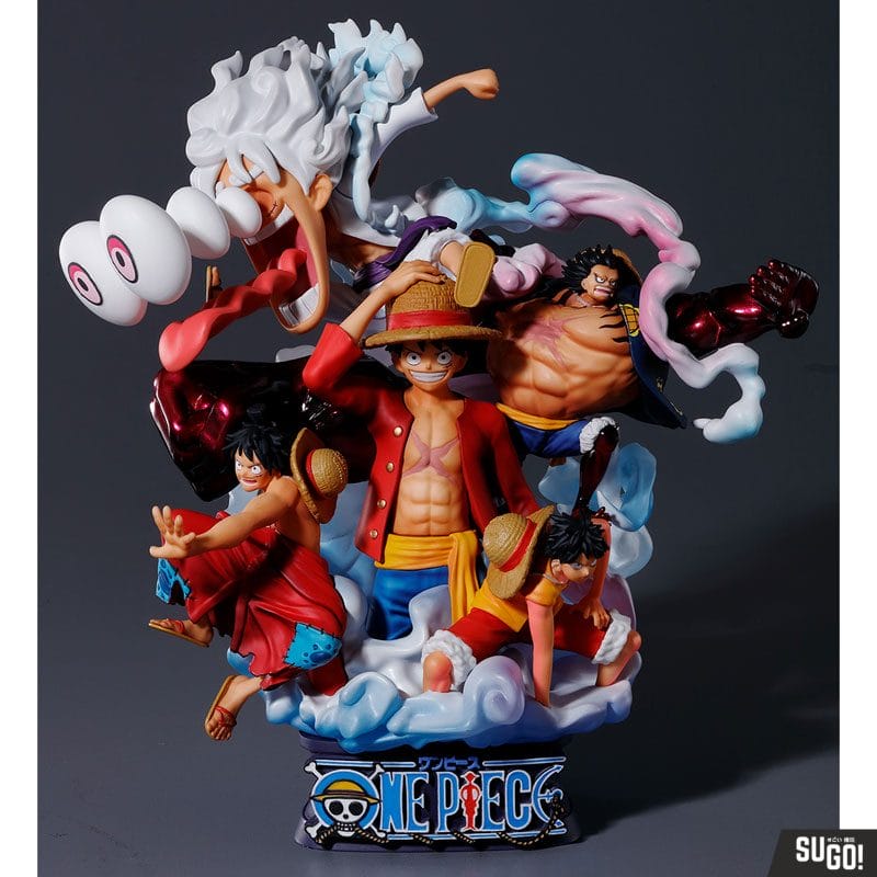 MegaHouse Puchirama DX One Piece Logbox RE Birth 02 Luffy Special PVC Figure